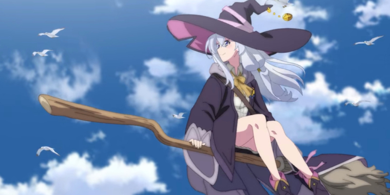 Image from the anime Wandering Witch: The Journey of Elaina